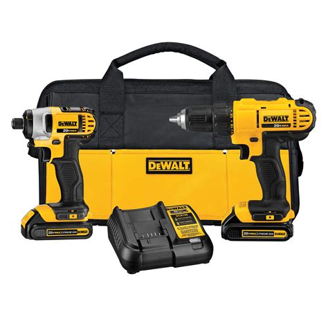 dewalt 20v impact drill kit